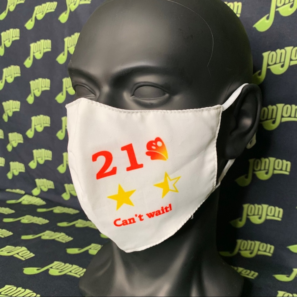 NYE 2020/2021 Monarch Casino Blackhawk Face Mask